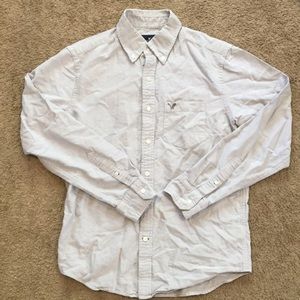 Light gray dress shirt in mens small